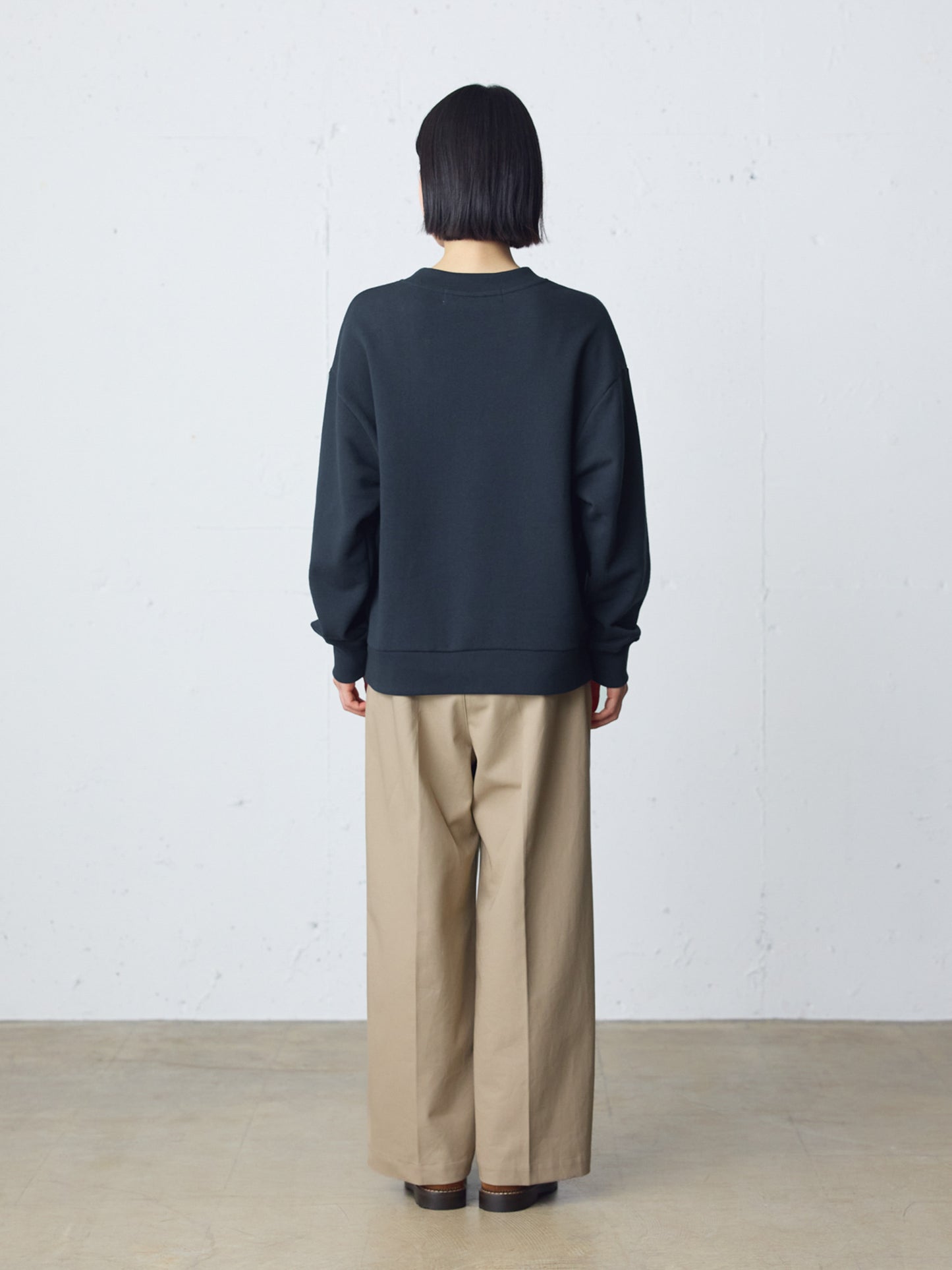 loopwheele sweat pullover