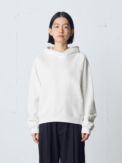 loopwheele sweat parka