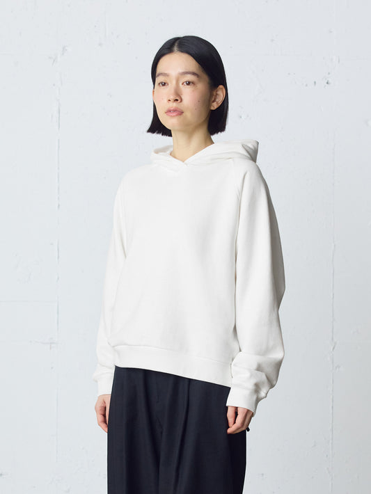 loopwheele sweat parka