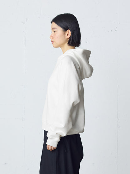loopwheele sweat parka