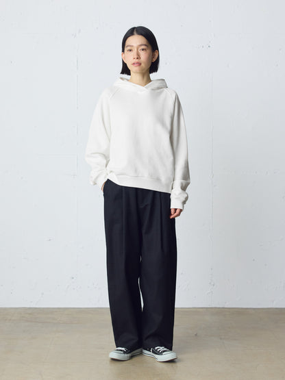 loopwheele sweat parka