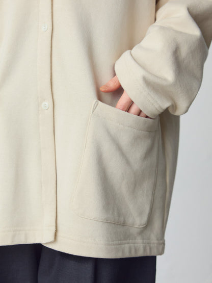 HOME sweat wide cardigan