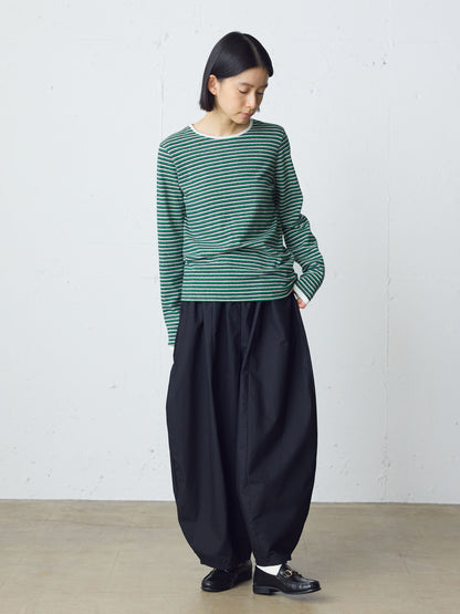 multi border pullover long sleeve