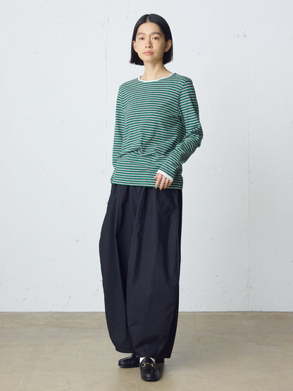 multi border pullover long sleeve