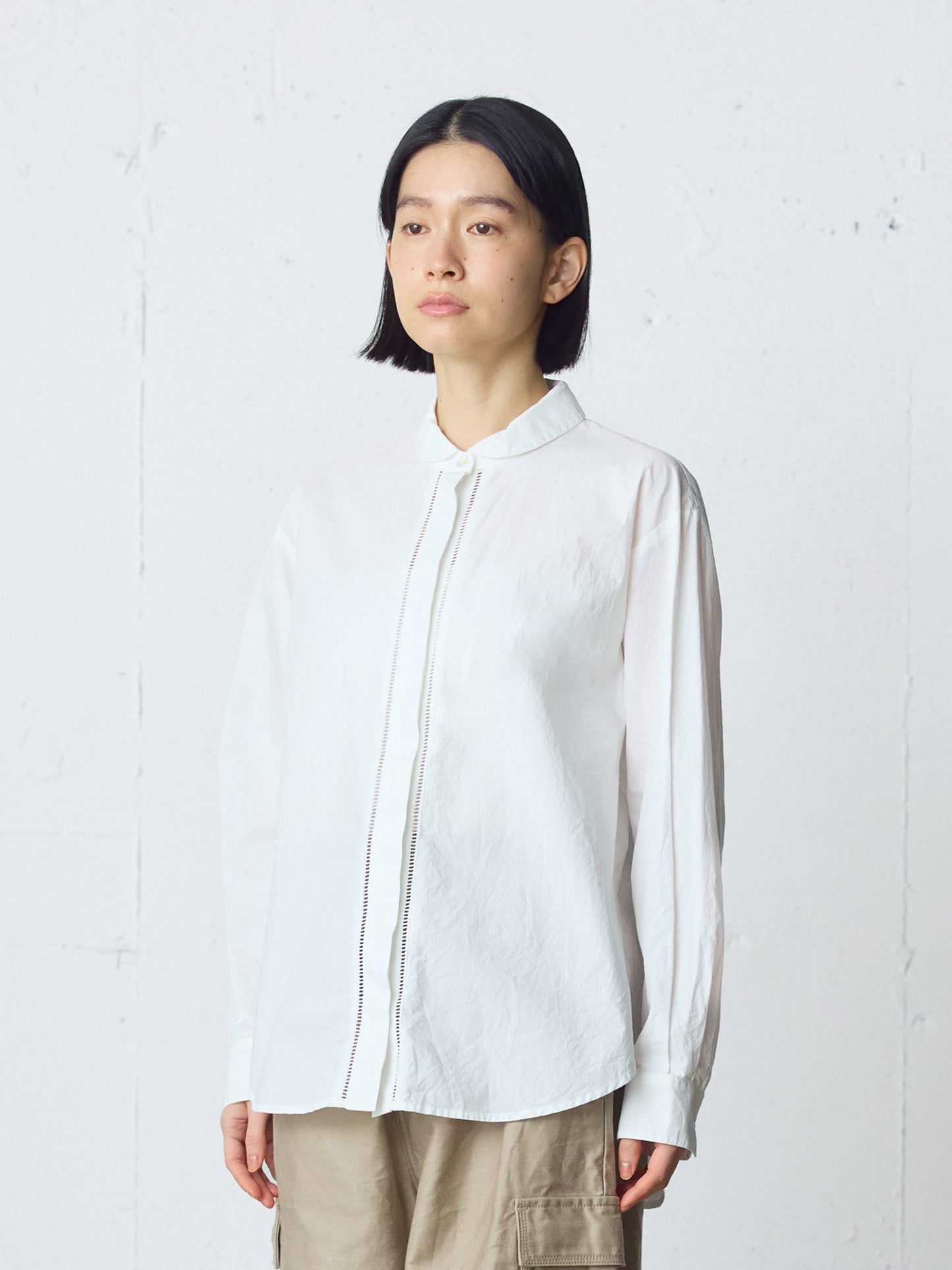 dutch collar lace shirt