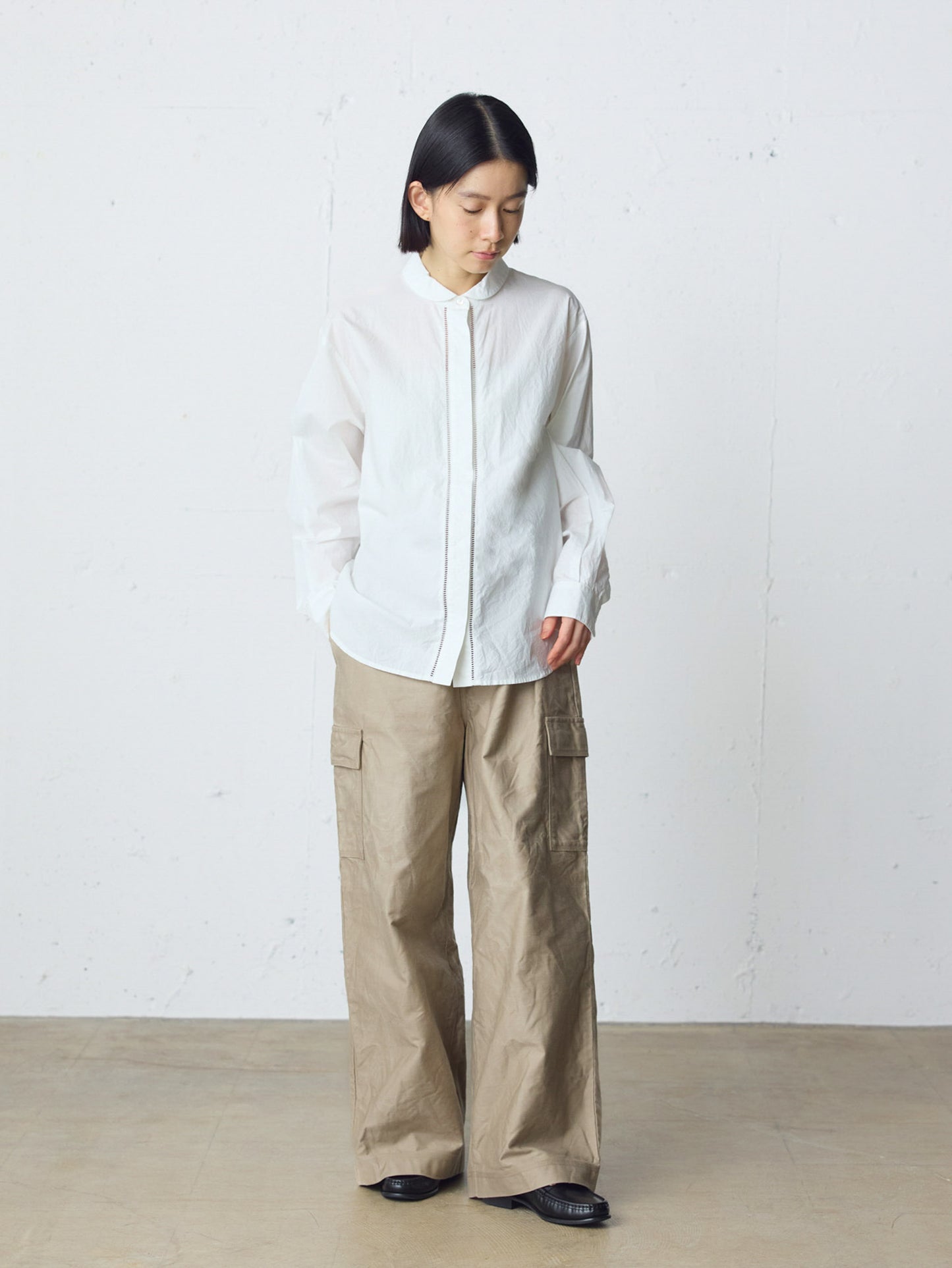 dutch collar lace shirt