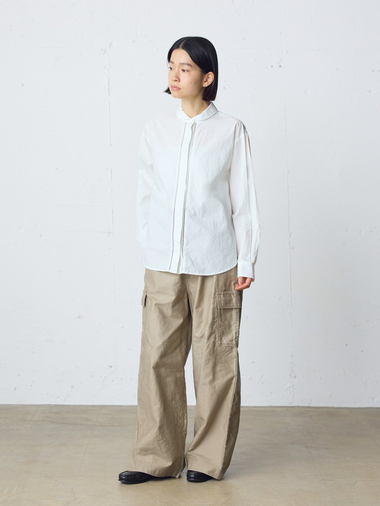 dutch collar lace shirt