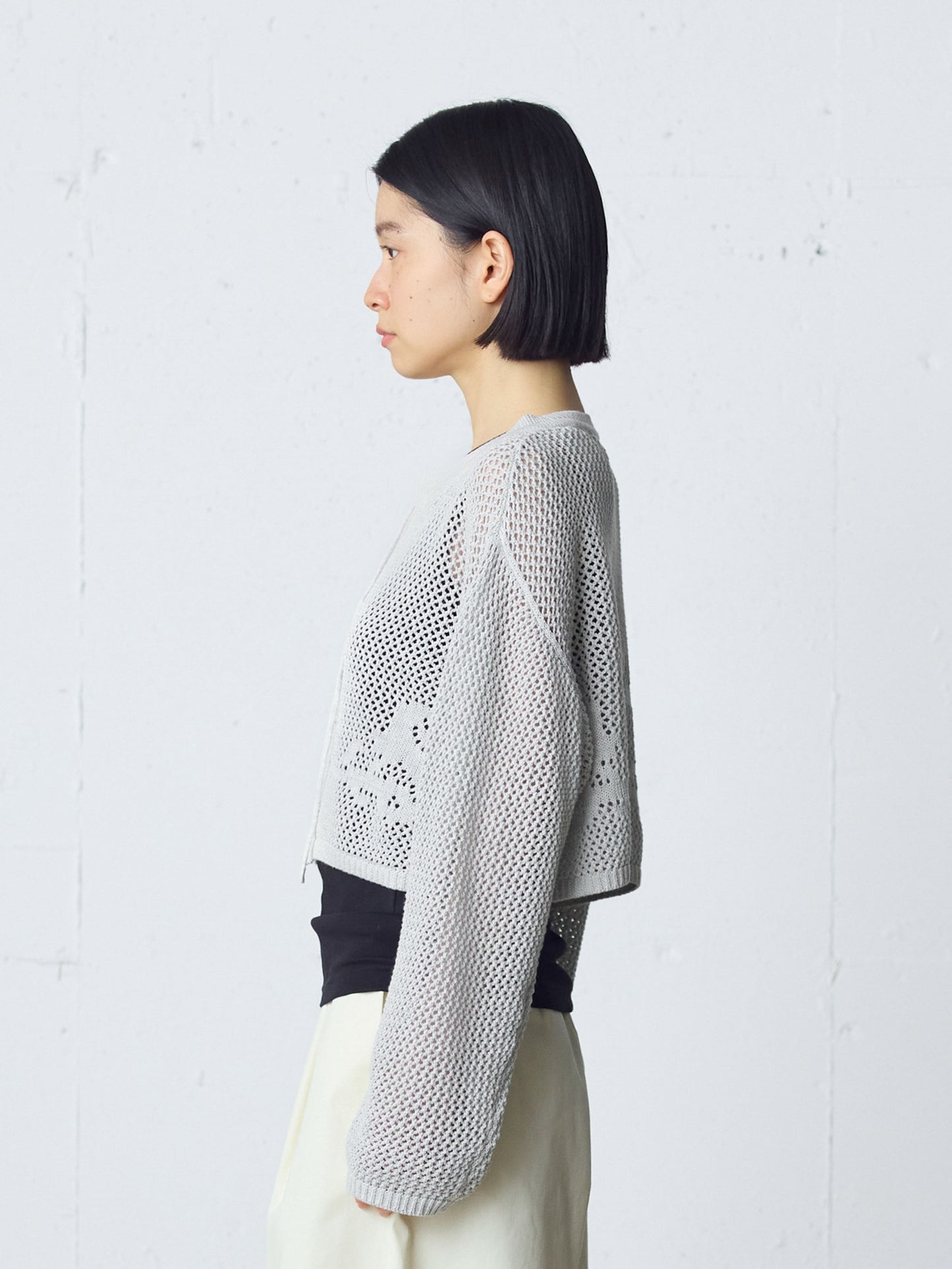 needle work cardigan