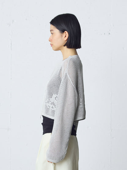 needle work cardigan