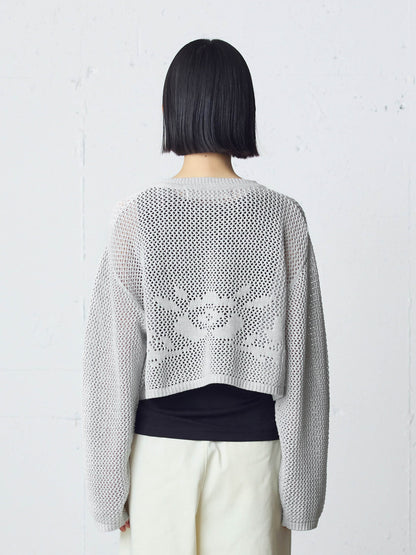 needle work cardigan