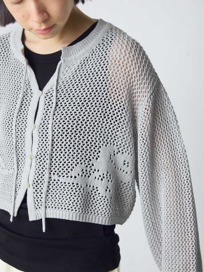 needle work cardigan