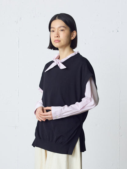 side ribbon vest