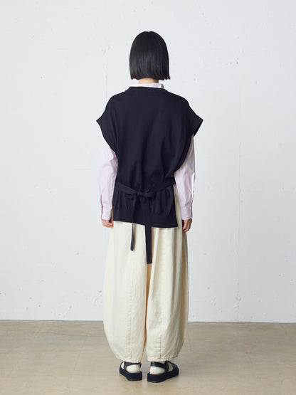 side ribbon vest