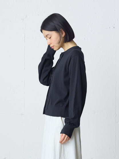 bow-tie knit cardigan