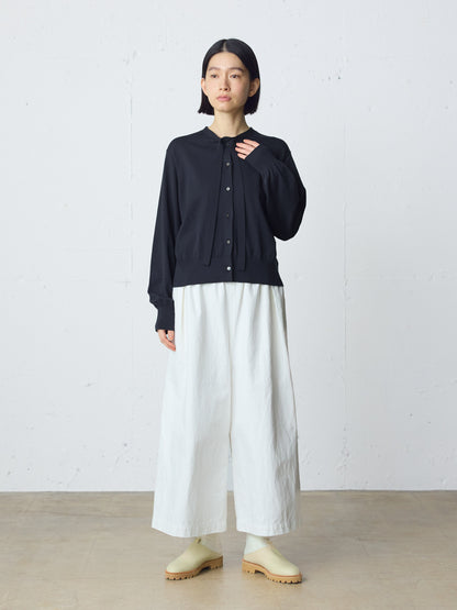 bow-tie knit cardigan