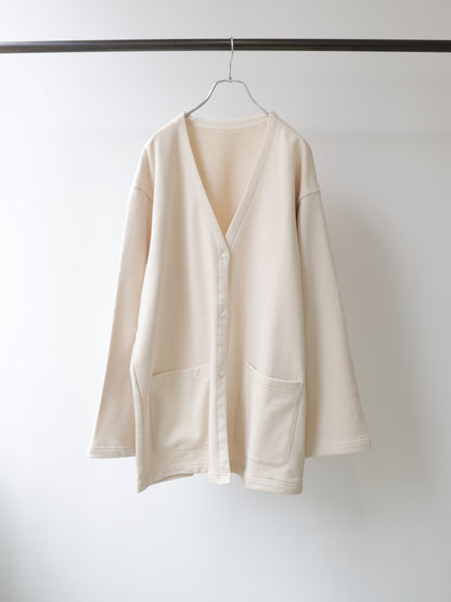 HOME sweat wide cardigan