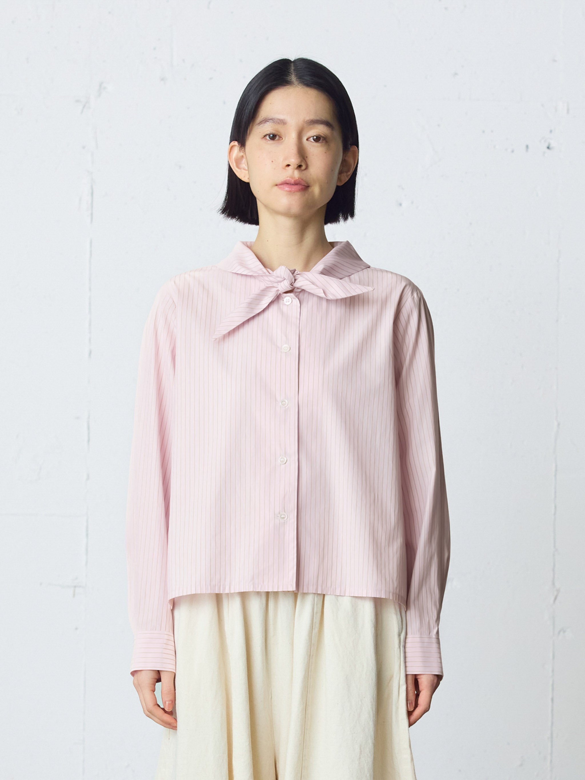 scarf like short shirt