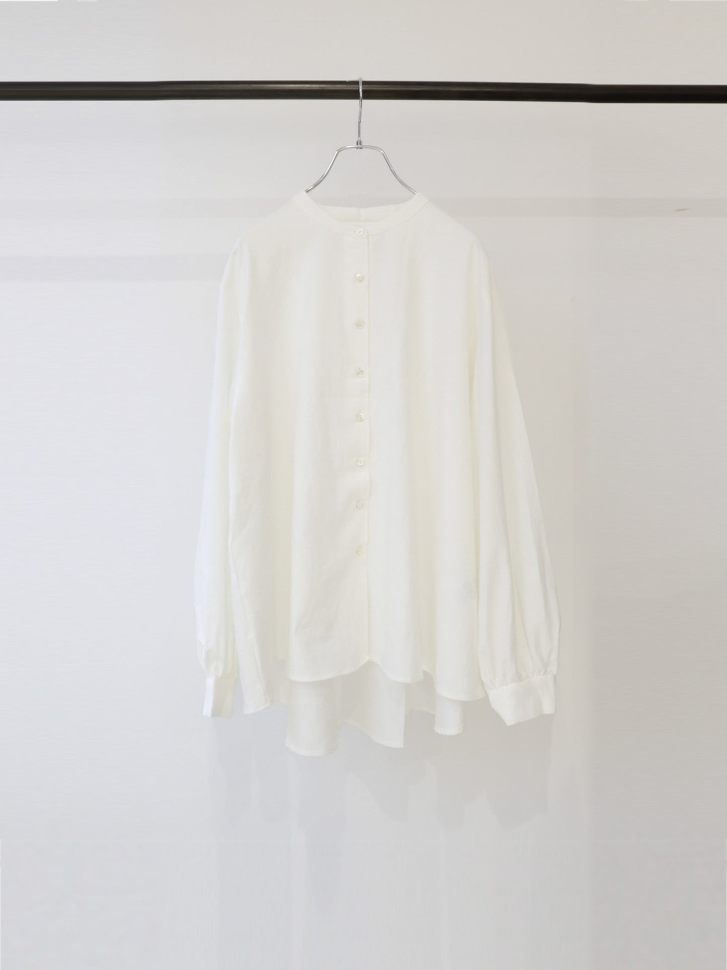 cotton wool back gather shirt