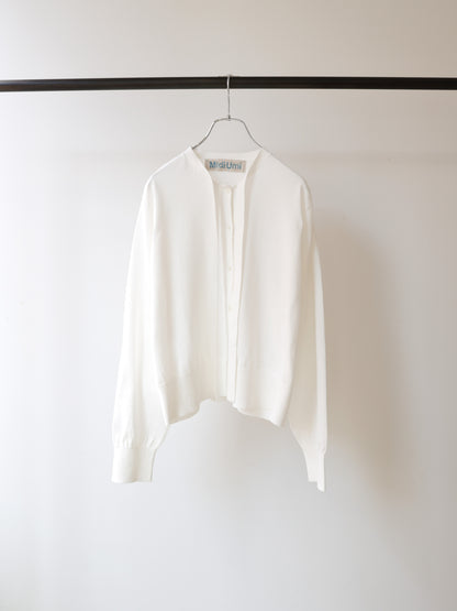 bow-tie knit cardigan