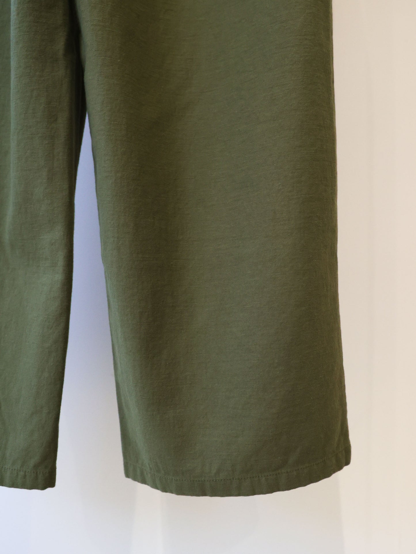 back satin baker pants