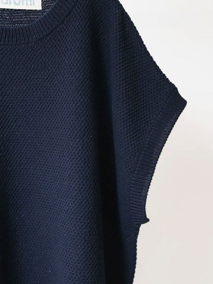 cocoon knit vest