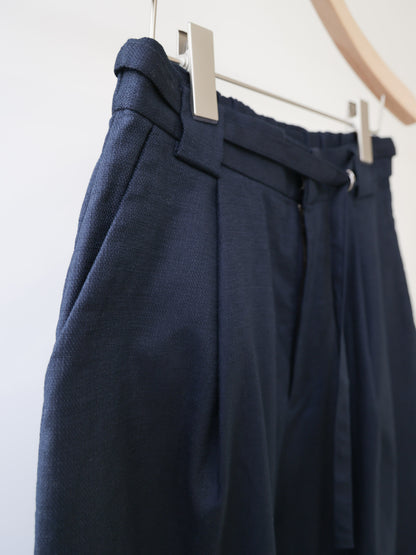 slacks pants with belt