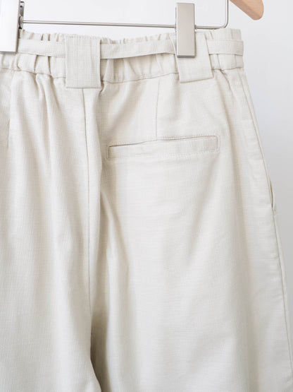 slacks pants with belt