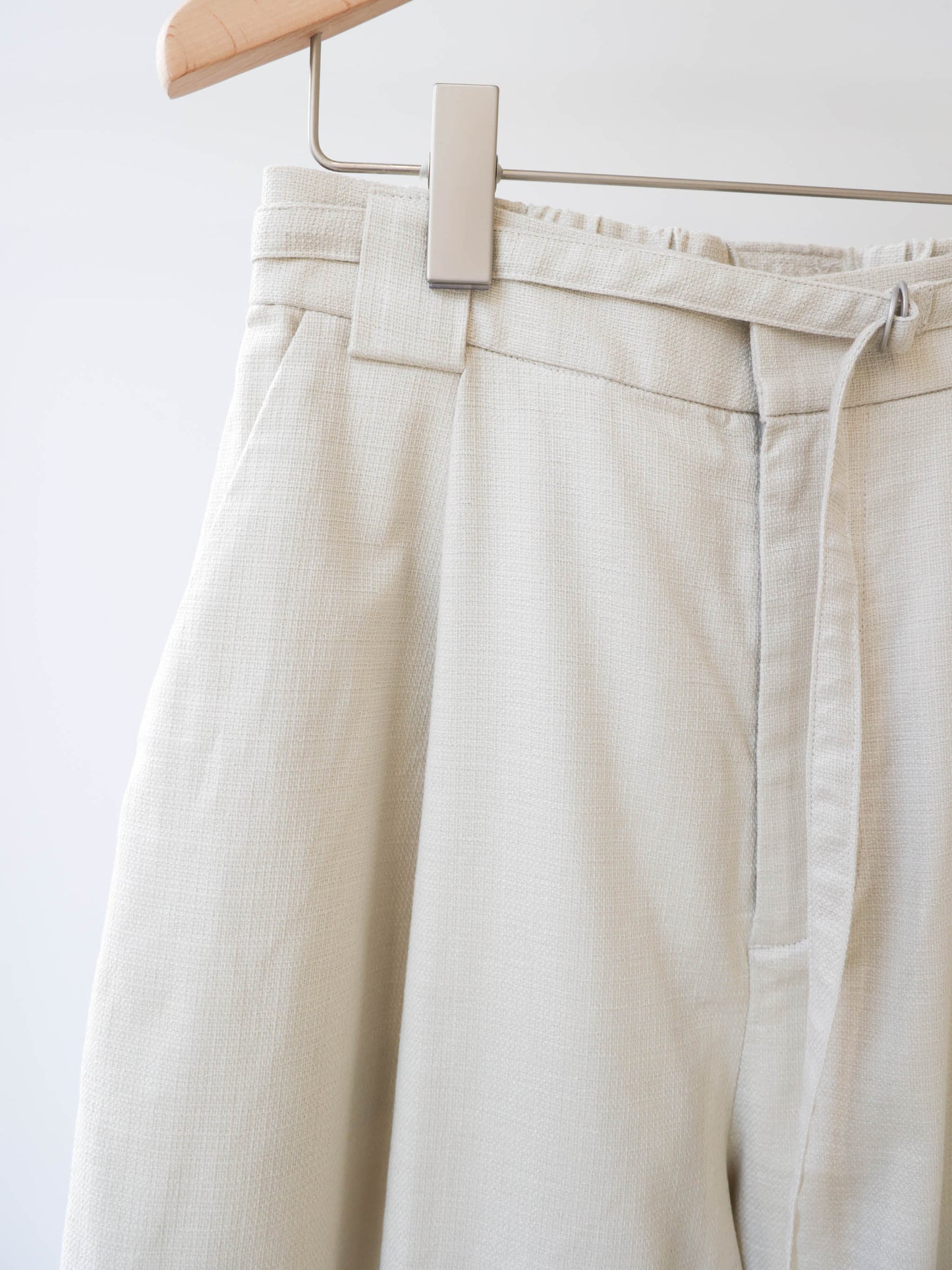 slacks pants with belt