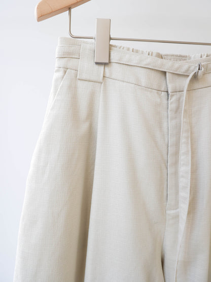 slacks pants with belt