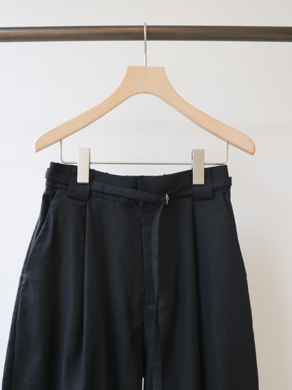 slacks pants with belt