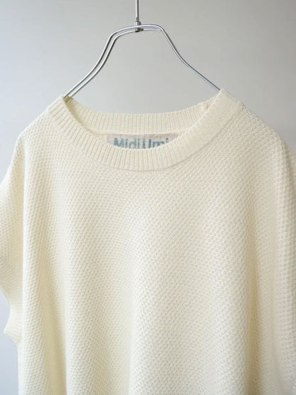 cocoon knit vest