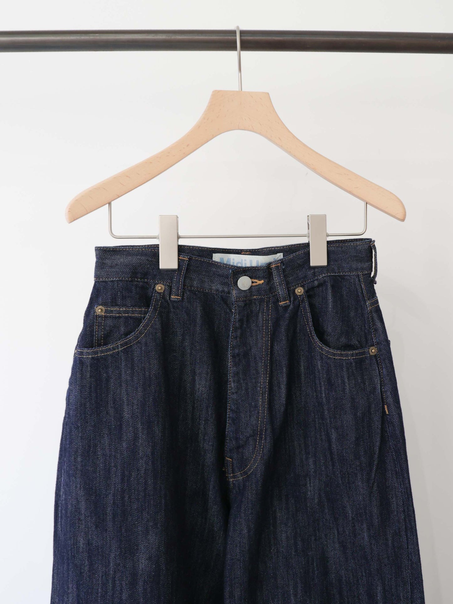 highwaist selvedge-denim