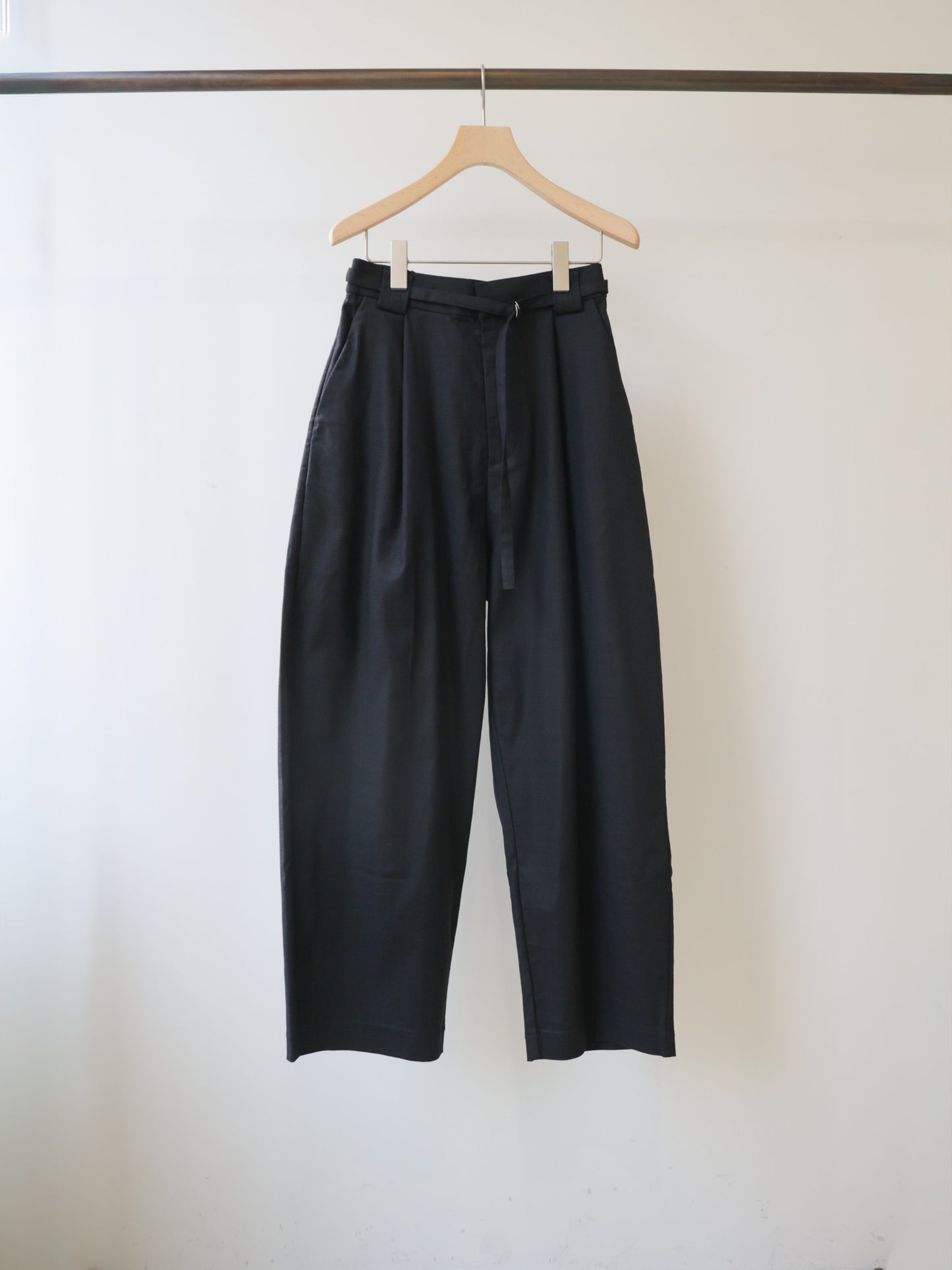 slacks pants with belt