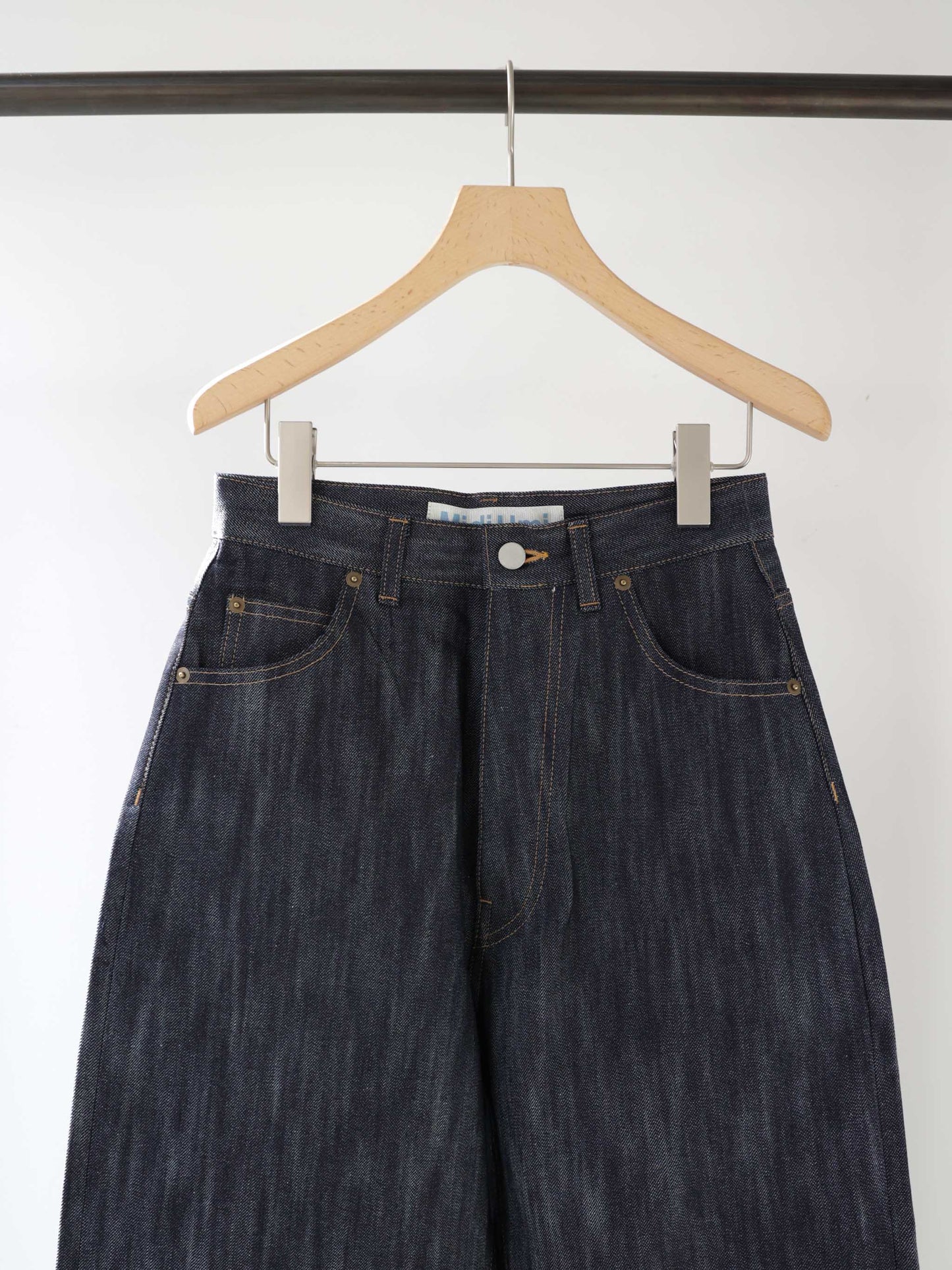 highwaist selvedge-denim