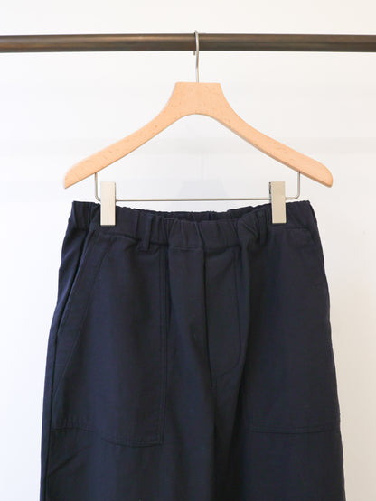 back satin baker pants