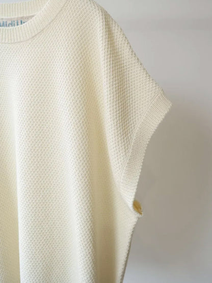 cocoon knit vest