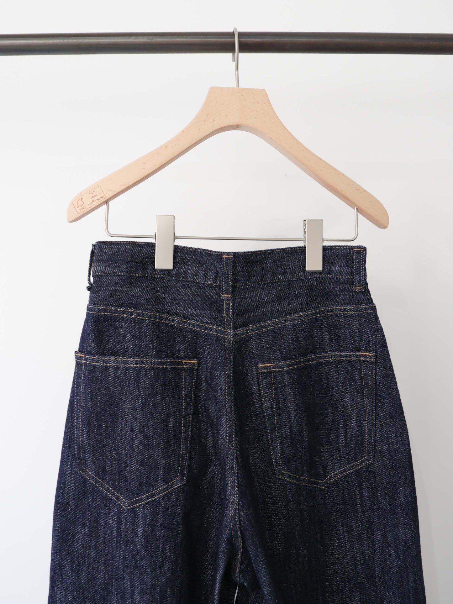 highwaist selvedge-denim