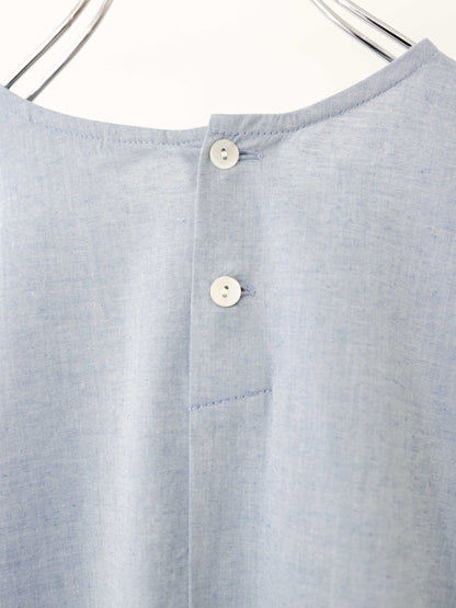 chambray gather onepiece