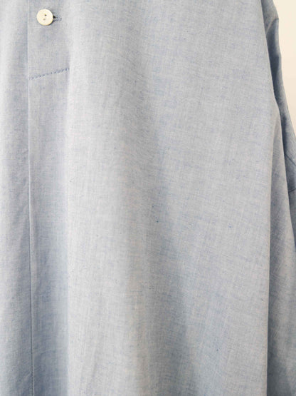 chambray gather onepiece