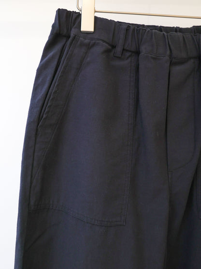 back satin baker pants