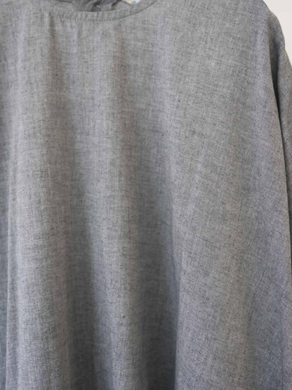 chambray gather onepiece