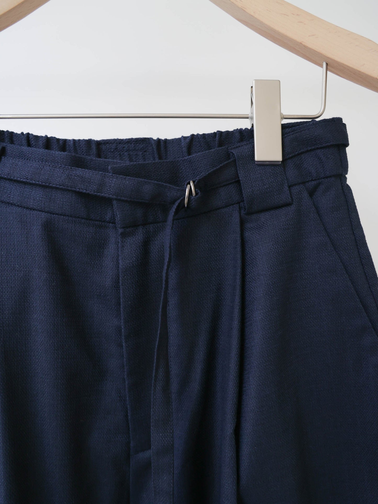 slacks pants with belt