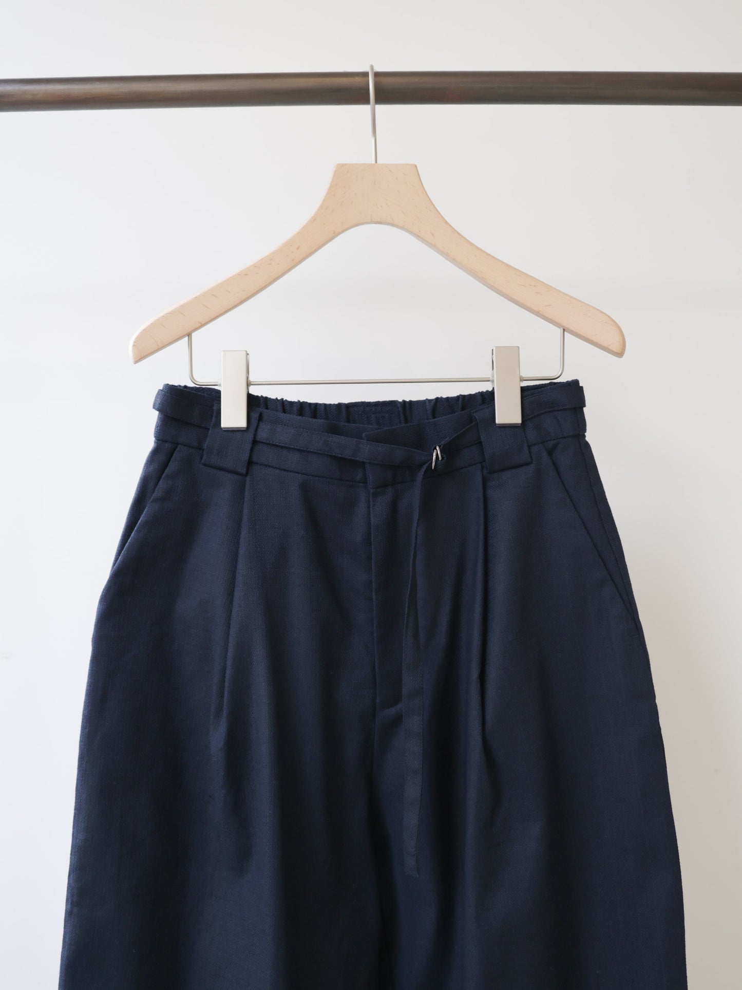 slacks pants with belt