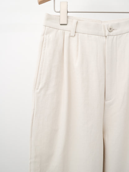 back satin 2tuck pants