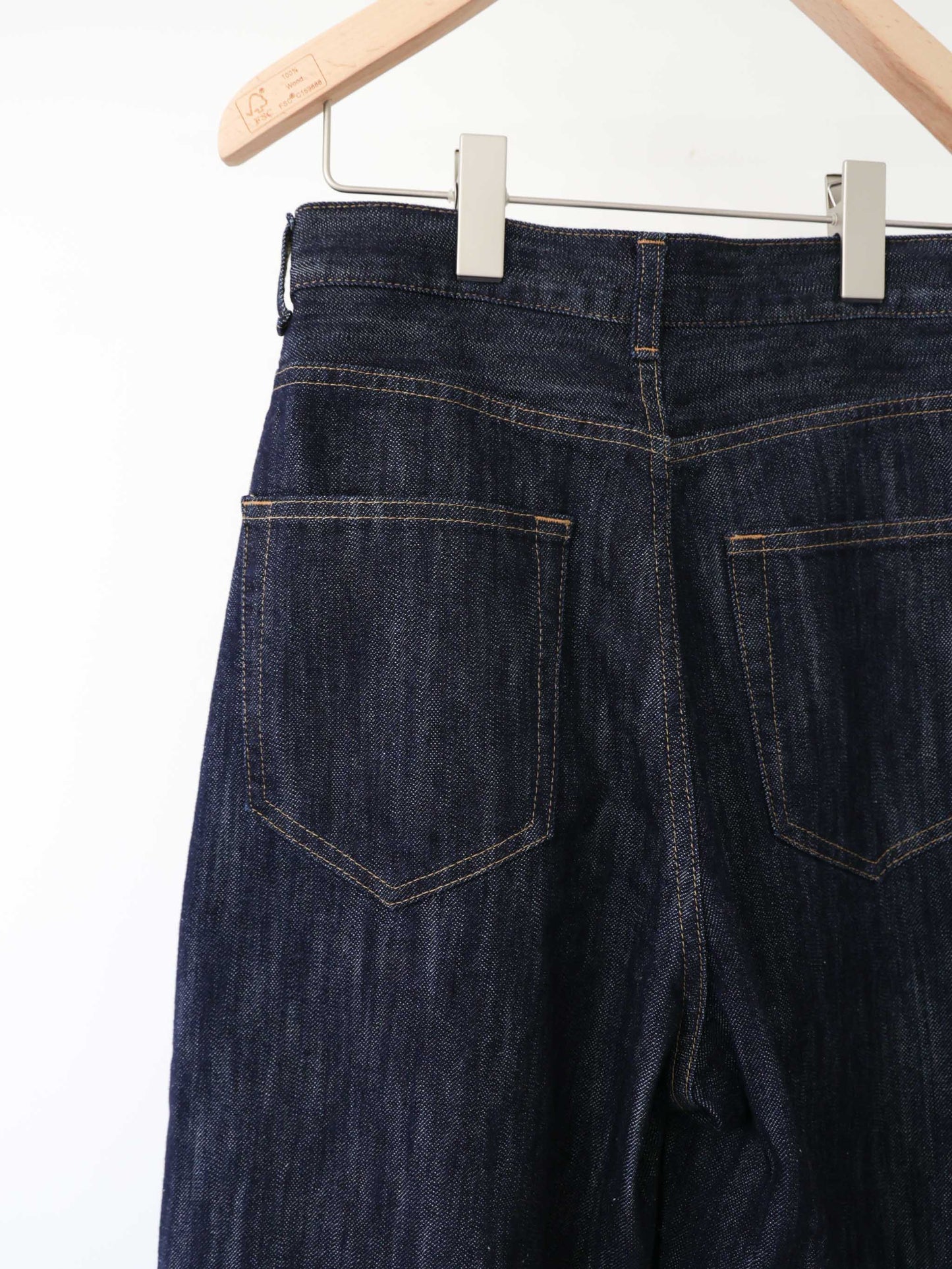 highwaist selvedge-denim