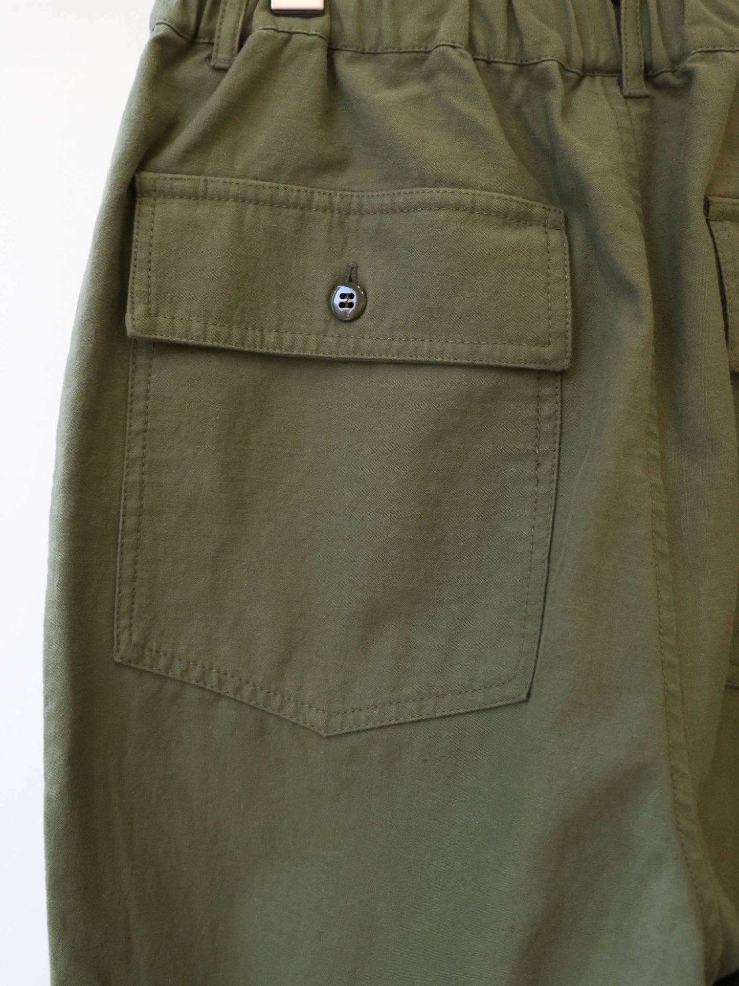 back satin baker pants