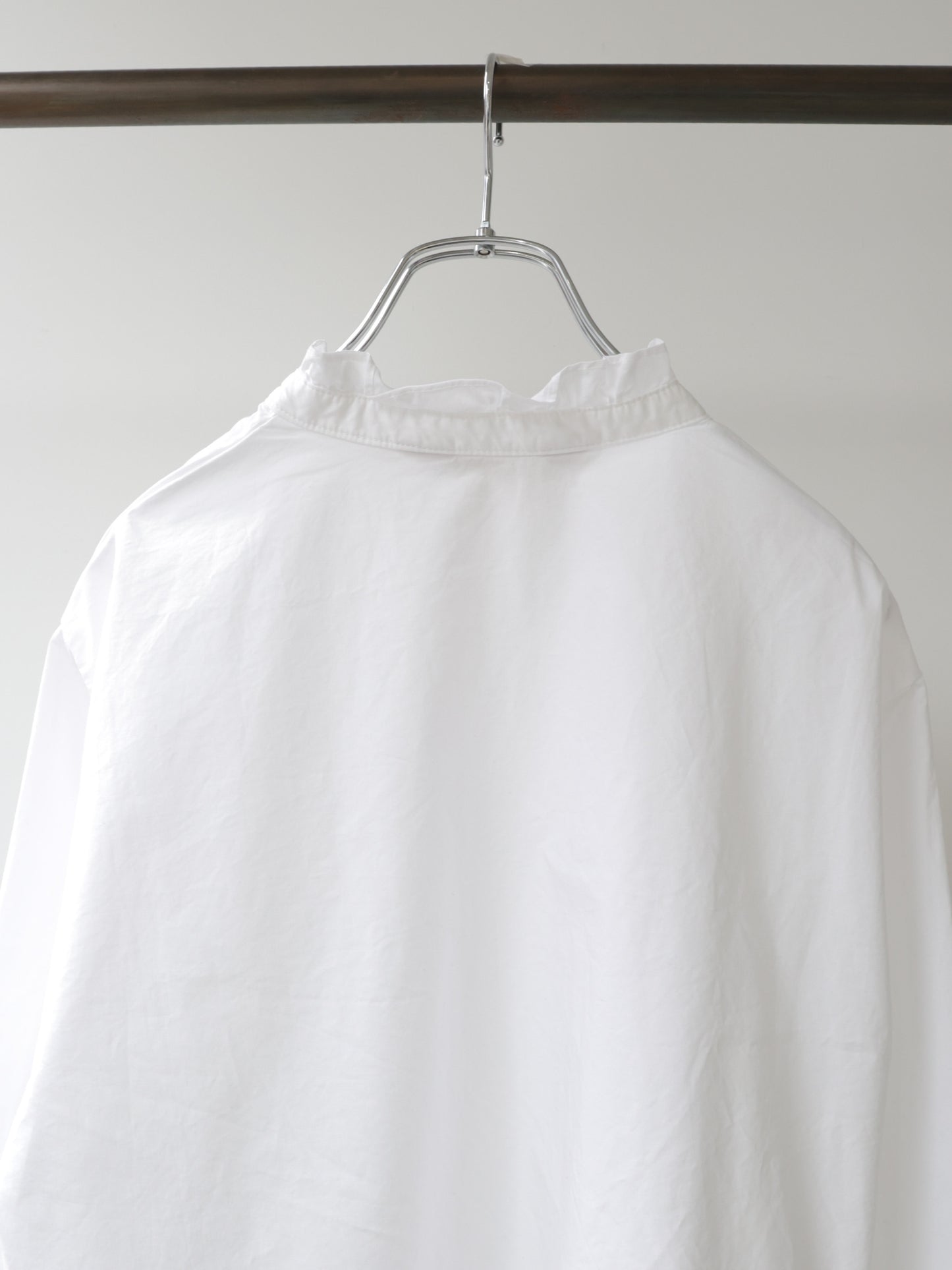 front frill lace shirt