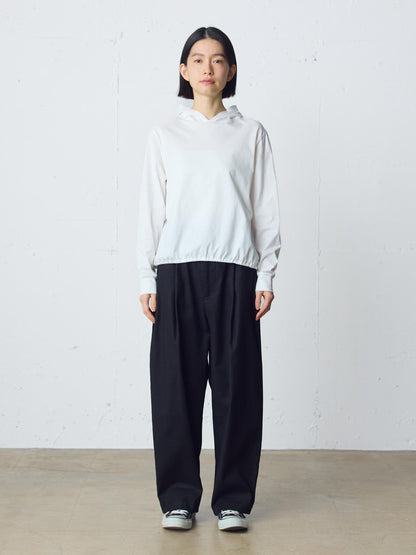 slacks pants with belt