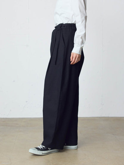 slacks pants with belt