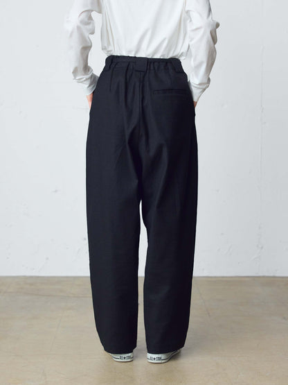 slacks pants with belt